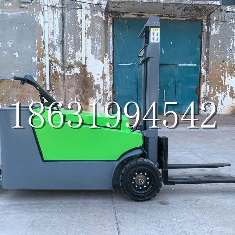 呼伦贝尔市小型电动叉车1吨2吨步行站驾式电瓶堆高充电装卸车液压升降车铲车